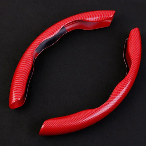 CarbonPro Nivus™ Capa de Volante em Fibra de Carbono - (🔥 Frete Grátis Apenas Hoje! )