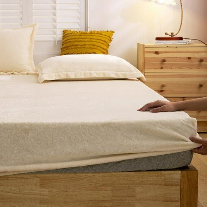 Conjunto Calme™ de Lençol + Fronhas em Veludo Super Macio