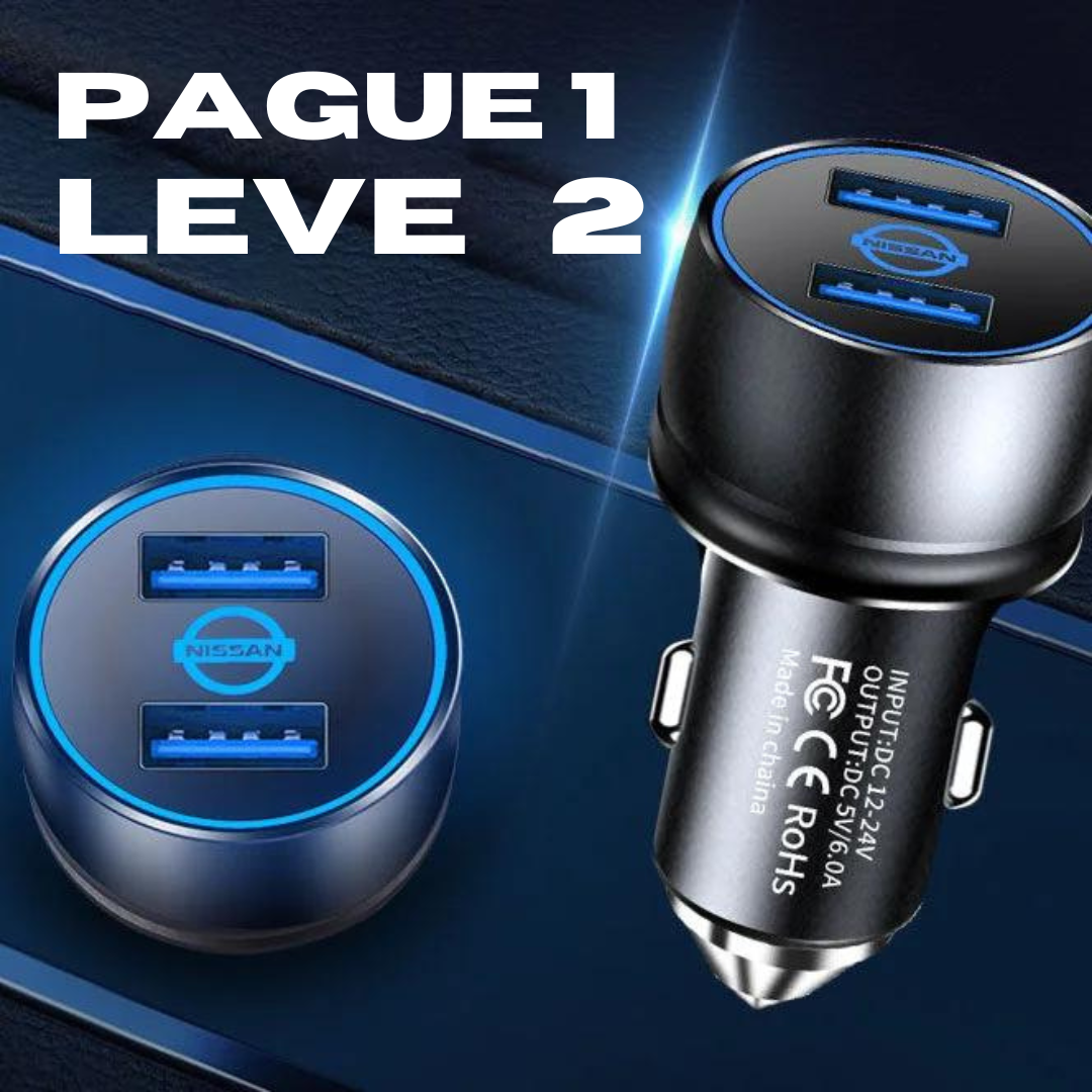 UltraCharge CarSuper ™ Carregador Led Ultra Rápido - (🔥 Último Dia Compre 1 Leve 2)