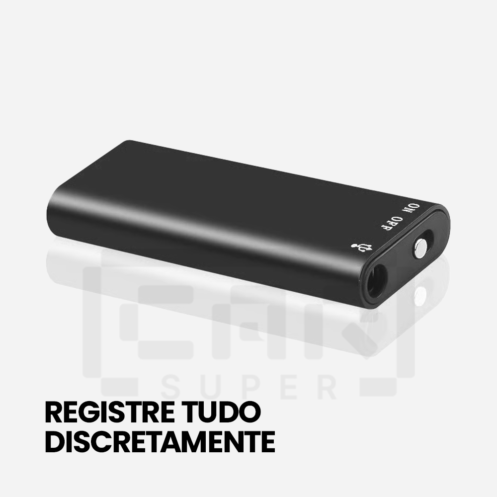 RECPro™ NivusMini Gravador de Voz Automático