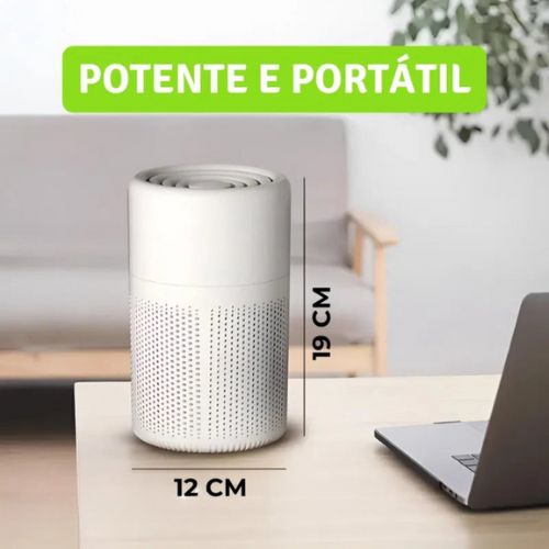 Purificador de Ar - Filtro HEPA e Função Ionizador - AirTech