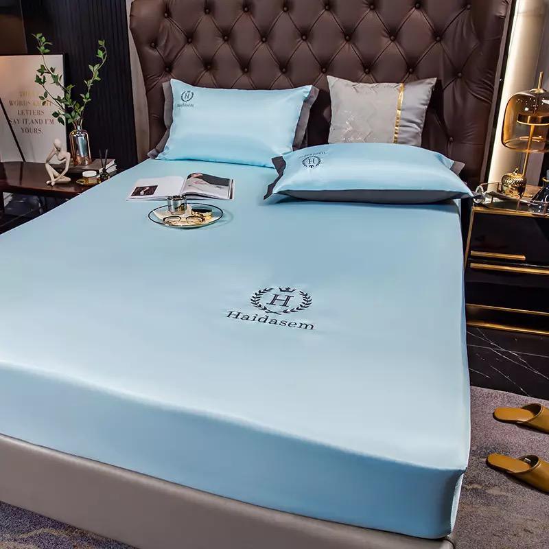 Conjunto Sleep Luxury™ / Lençol de Seda Cetim + Fronhas