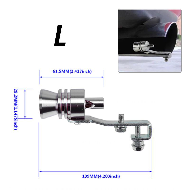 WhistlePipe™ Apito Turbo para Escapamento Club do Auto