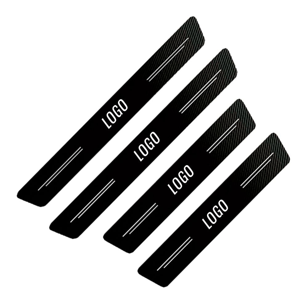 CarbonFilm™ Protetor de Soleira Anti-risco Premium - 4 Pçs