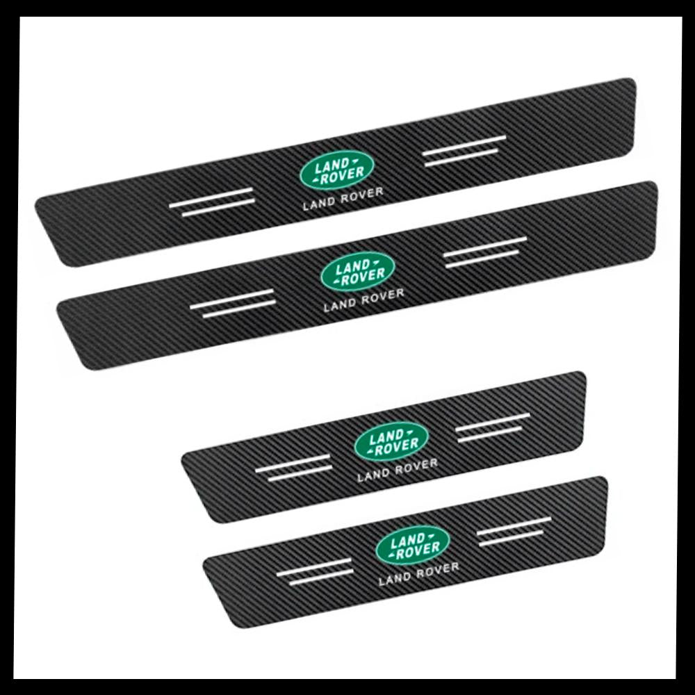 CarbonFilm™ Protetor de Soleira Anti-risco Premium - 4 Pçs