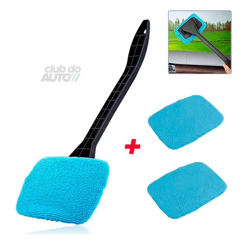 CleanVision™ Limpador de Parabrisa 180° Portátil Longo Alcance