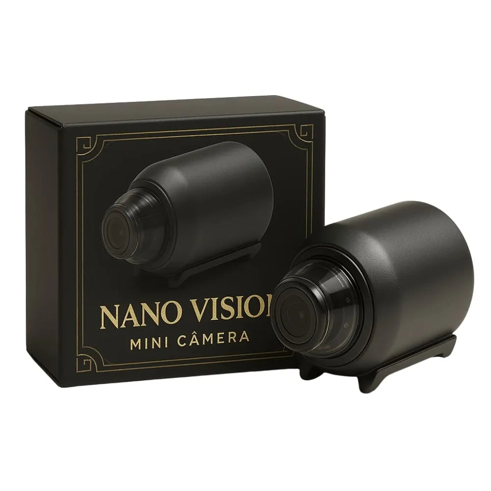 Kit 2 Nano Vision - Mini Câmera De Segurança (Ultra HD 4K)