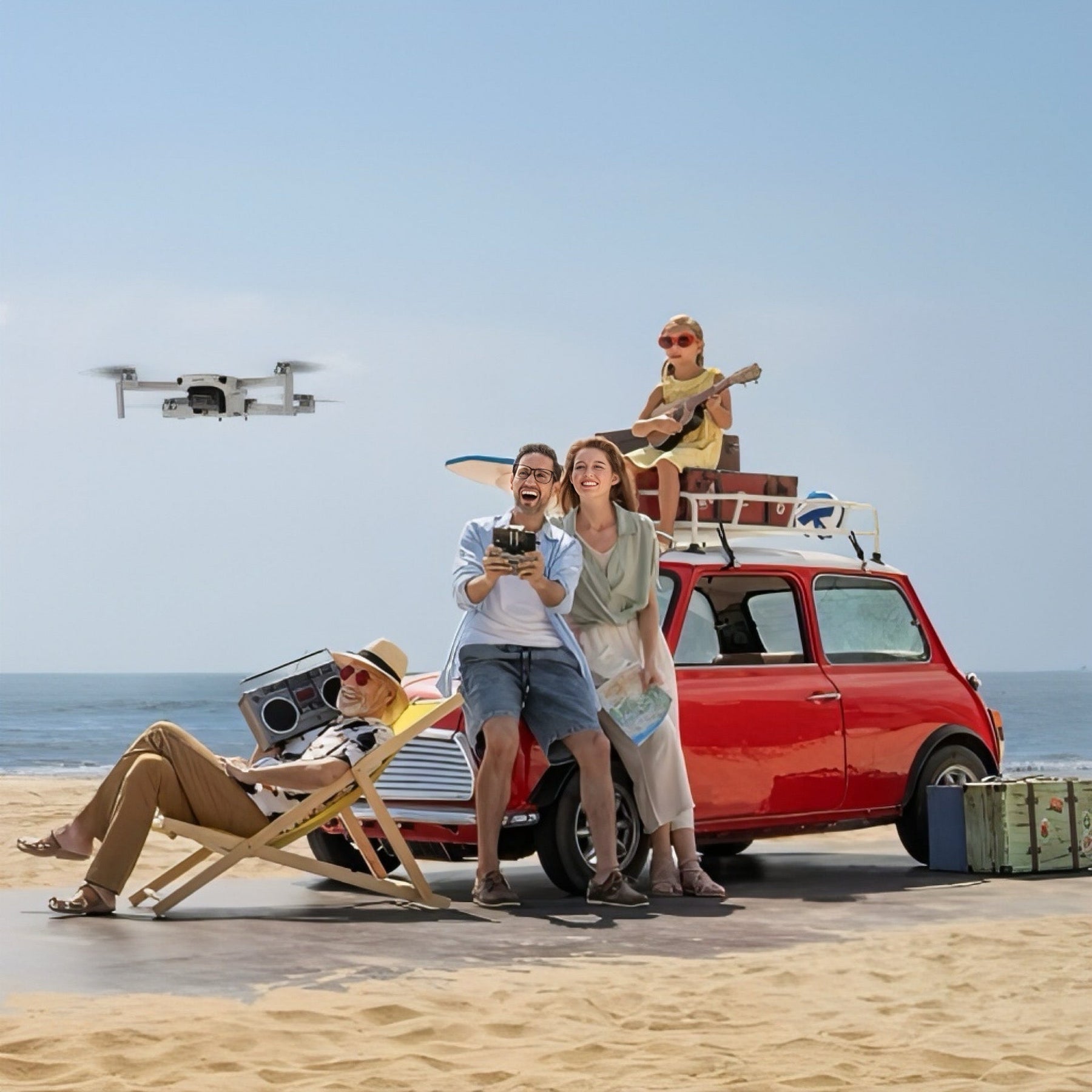 [OFERTA RELÂMPAGO] FlyCam360 - Drone 4k HD + BRINDE Maleta de Transporte