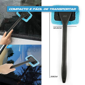 CleanVision™ Limpador de Parabrisa 180° Portátil Longo Alcance