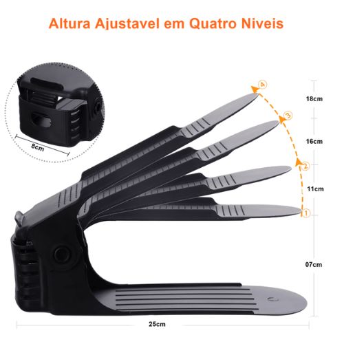 Organizador e Empilhador de Sapatos