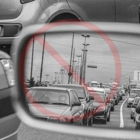 EasyVision™ 2.0 Espelho Convexo Auxiliar para Retrovisor Universal - 2 Pçs