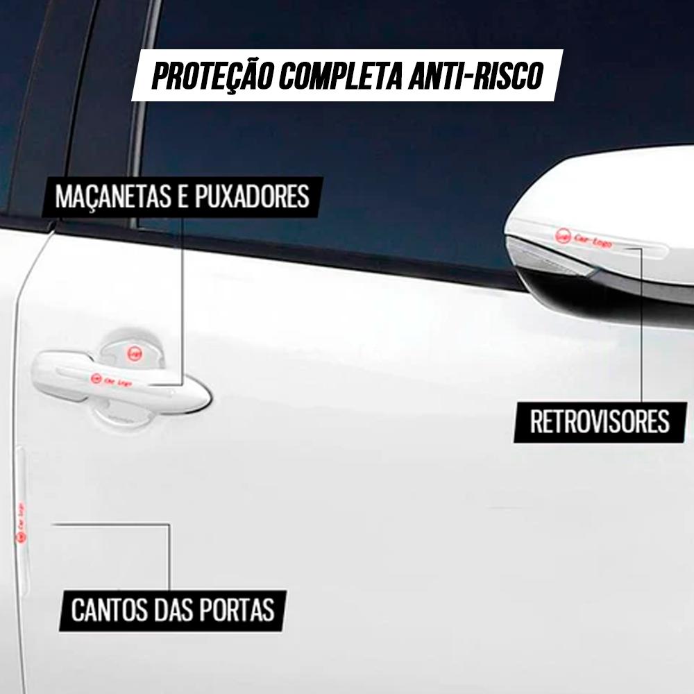 HandSticker™ Adesivo Protetor de Maçaneta Automotivo Premium - 8 Pçs