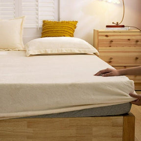 Conjunto Calme™ de Lençol + Fronhas em Veludo Super Macio