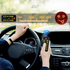 LED Expressões Gestuais Divertidas para Carros