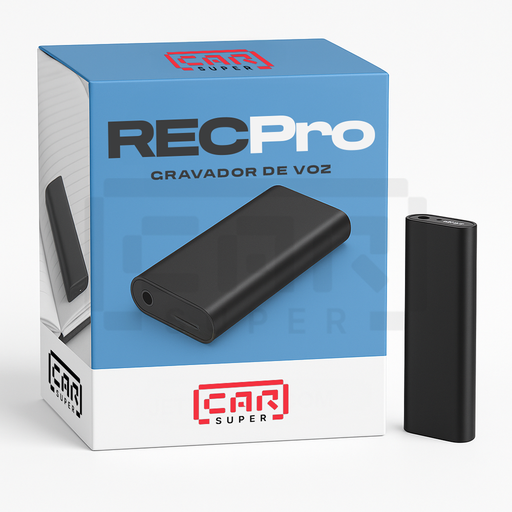 RECPro™ NivusMini Gravador de Voz Automático