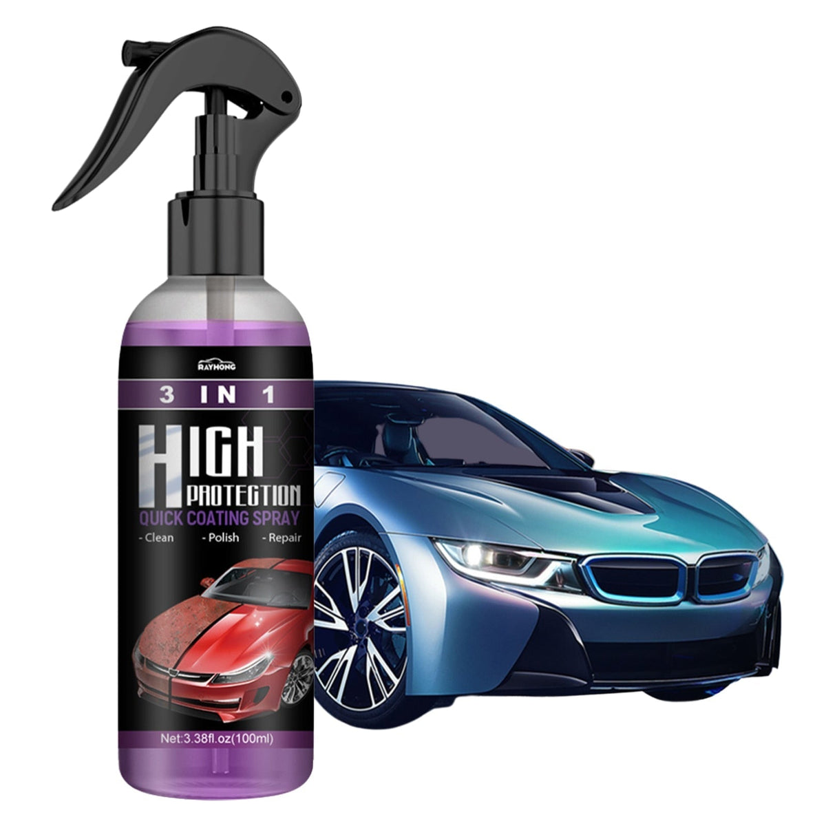 Spray de Revestimento Automotivo em Cerâmica - (🔥 Frete Grátis Apenas Hoje! )