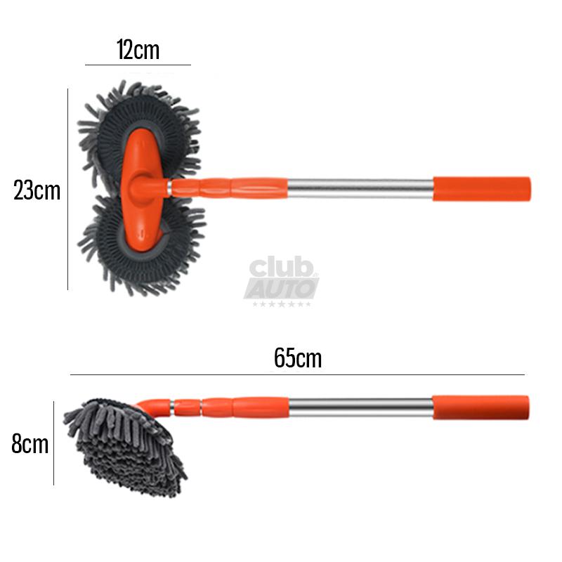 TurboWash™ Esfregão para Lavar Carros Ajustável Dupla Camada