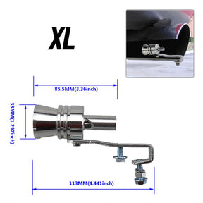 WhistlePipe™ Apito Turbo para Escapamento Club do Auto