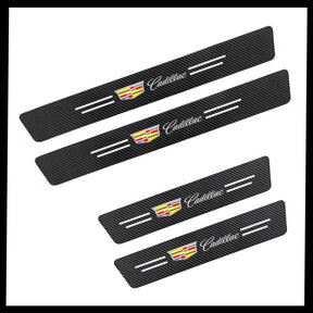 CarbonFilm™ Protetor de Soleira Anti-risco Premium - 4 Pçs