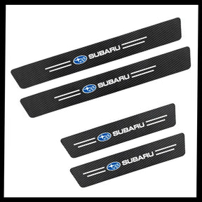 CarbonFilm™ Protetor de Soleira Anti-risco Premium - 4 Pçs