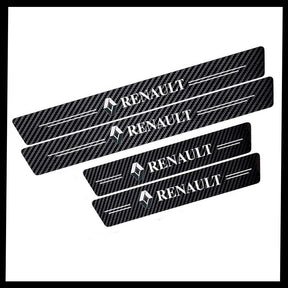 CarbonFilm™ Protetor de Soleira Anti-risco Premium - 4 Pçs