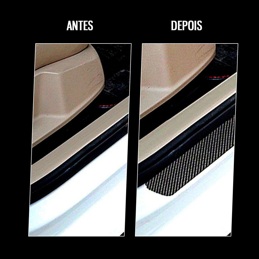 CarbonFilm™ Protetor de Soleira Anti-risco Premium - 4 Pçs