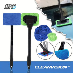 CleanVision™ Limpador de Parabrisa 180° Portátil Longo Alcance