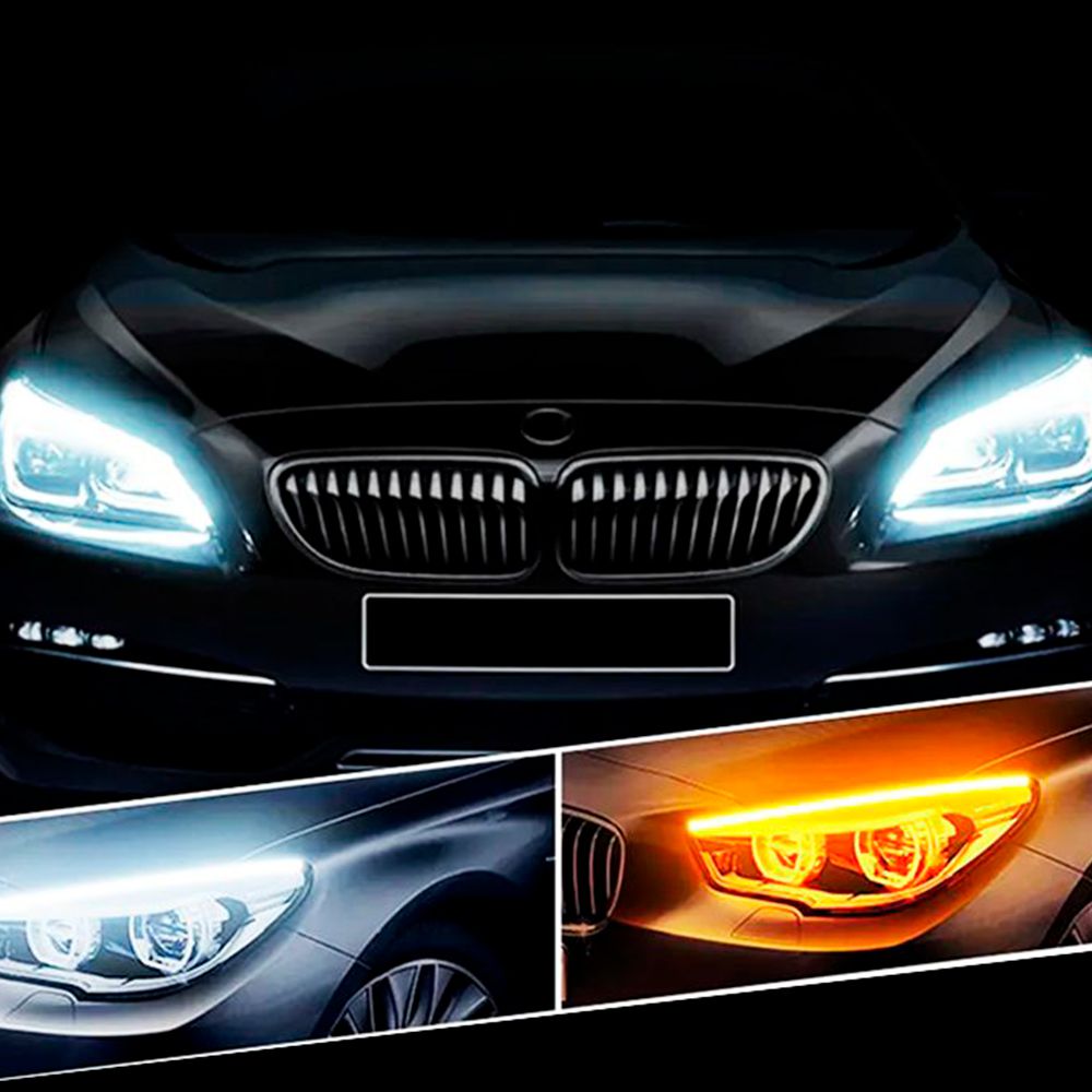 PrimeLED™ 2.0 Fita de LED para Farol DRL Sequencial - 2 Pçs